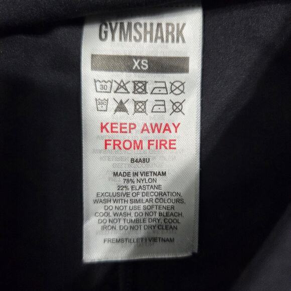 Gymshark Black Crossover Leggings XS - Picture 10 of 10